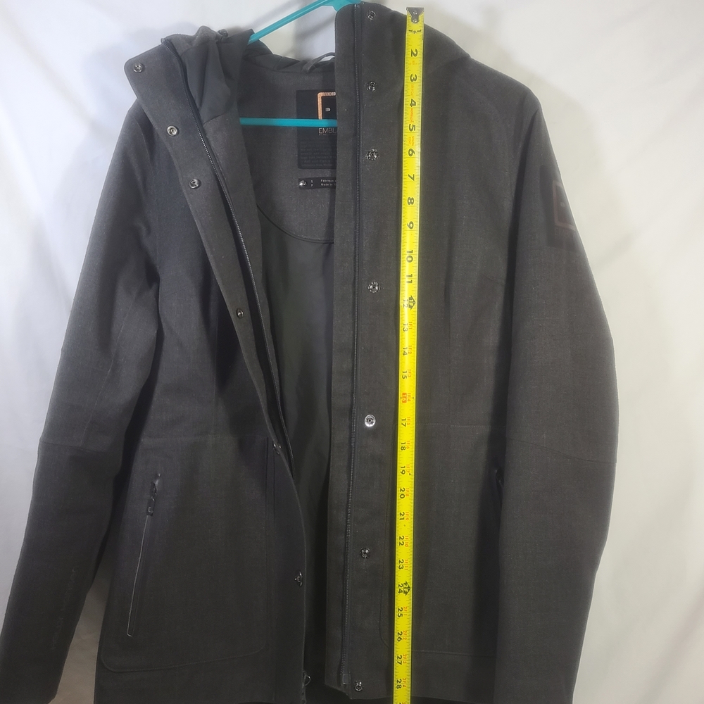 Embla By Helly Hansen Ask Embla Primaloft Women's Charcoal Gray  Coat Size Small - Picture 15 of 16